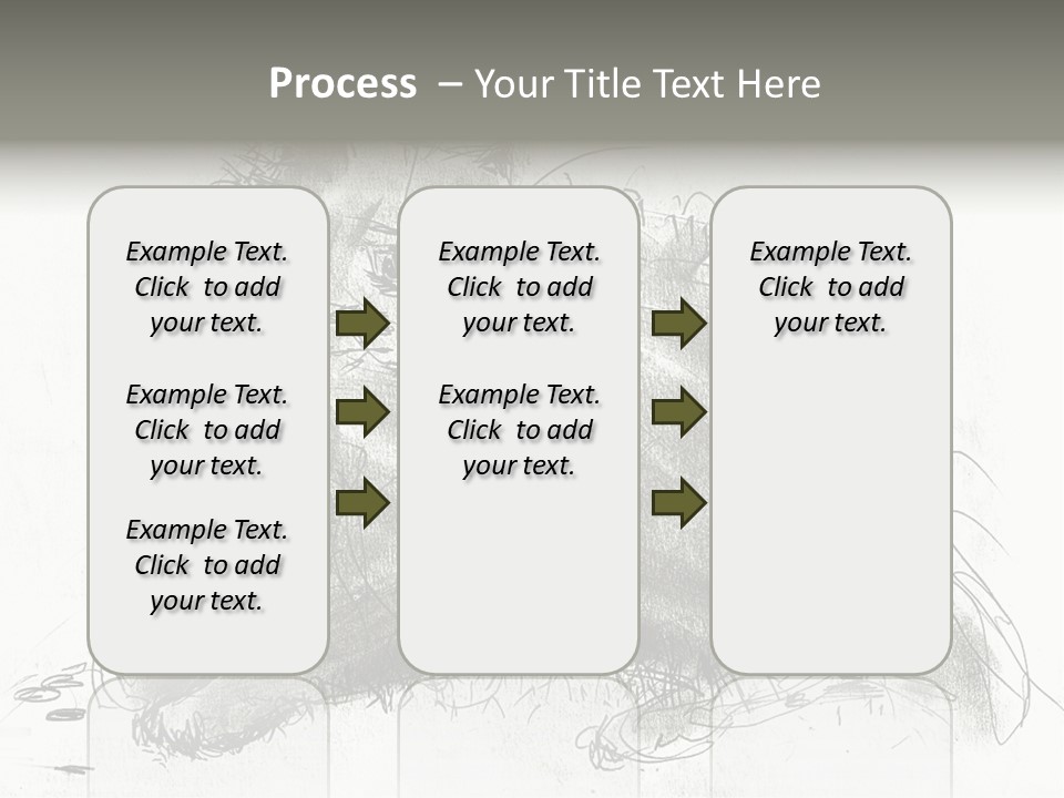 Kitten Drawing Line PowerPoint Template