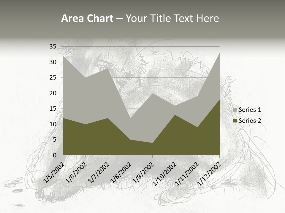 Kitten Drawing Line PowerPoint Template