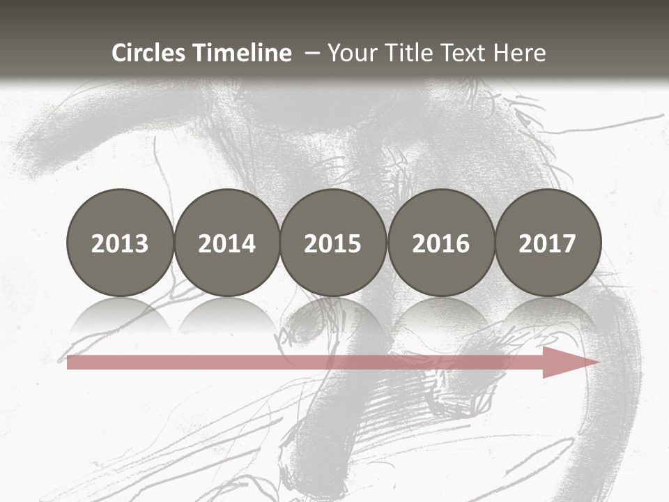 Silhouette Brush Ink PowerPoint Template