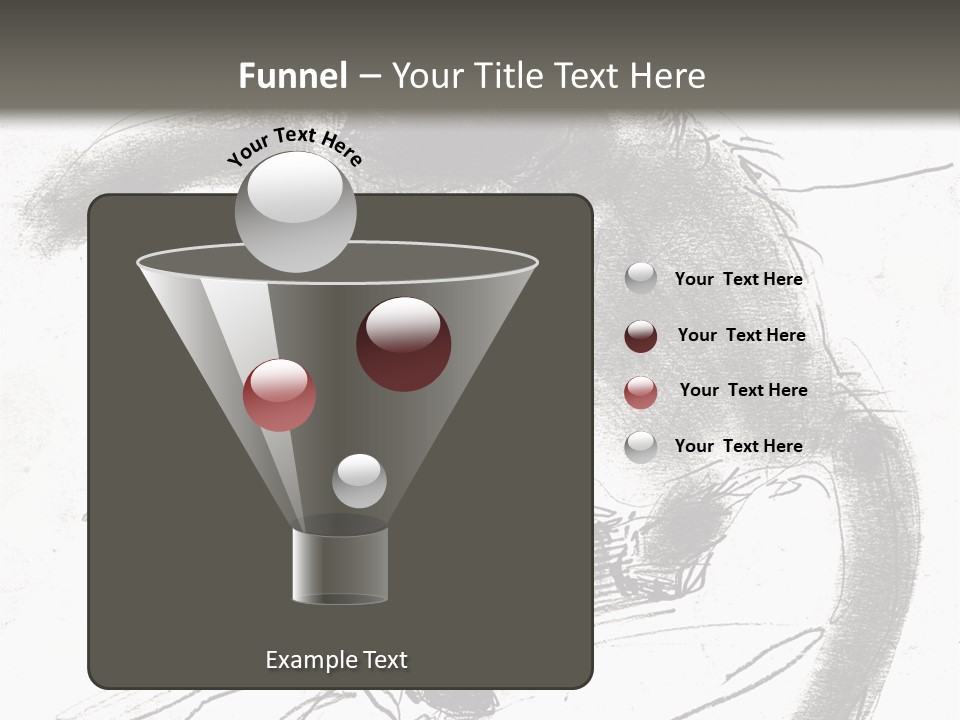 Silhouette Brush Ink PowerPoint Template