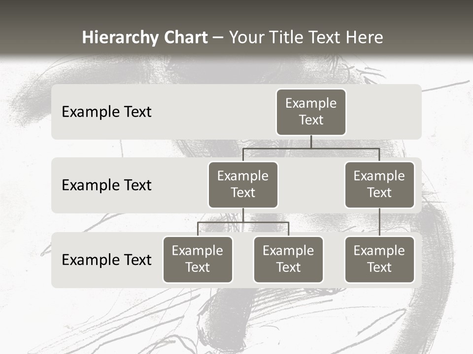 Silhouette Brush Ink PowerPoint Template