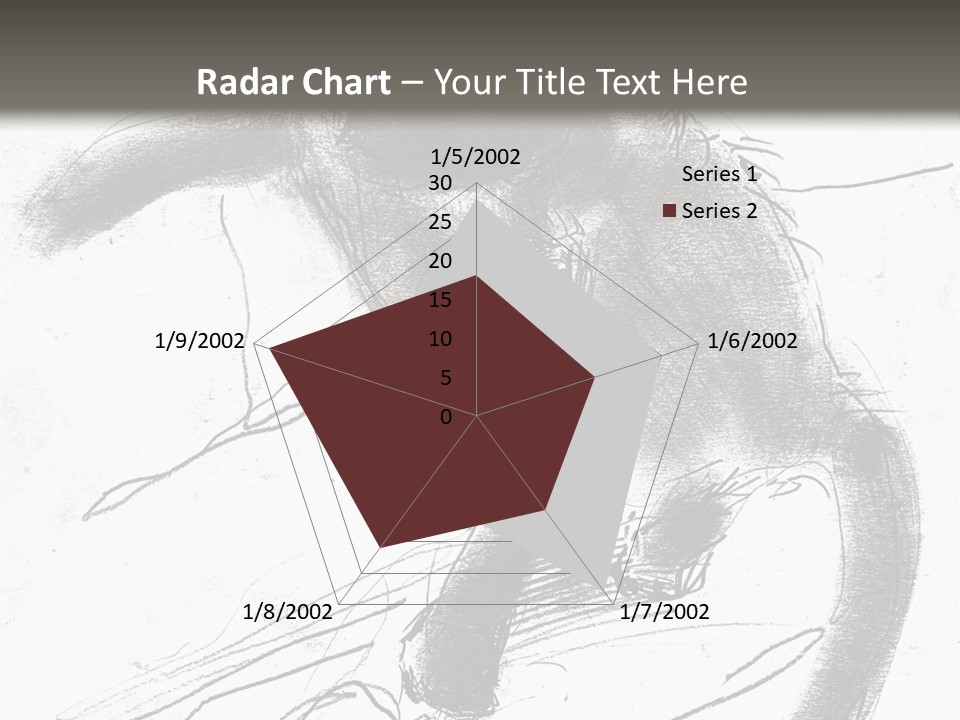 Silhouette Brush Ink PowerPoint Template
