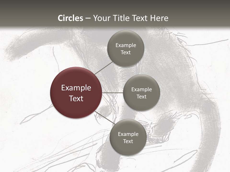 Silhouette Brush Ink PowerPoint Template