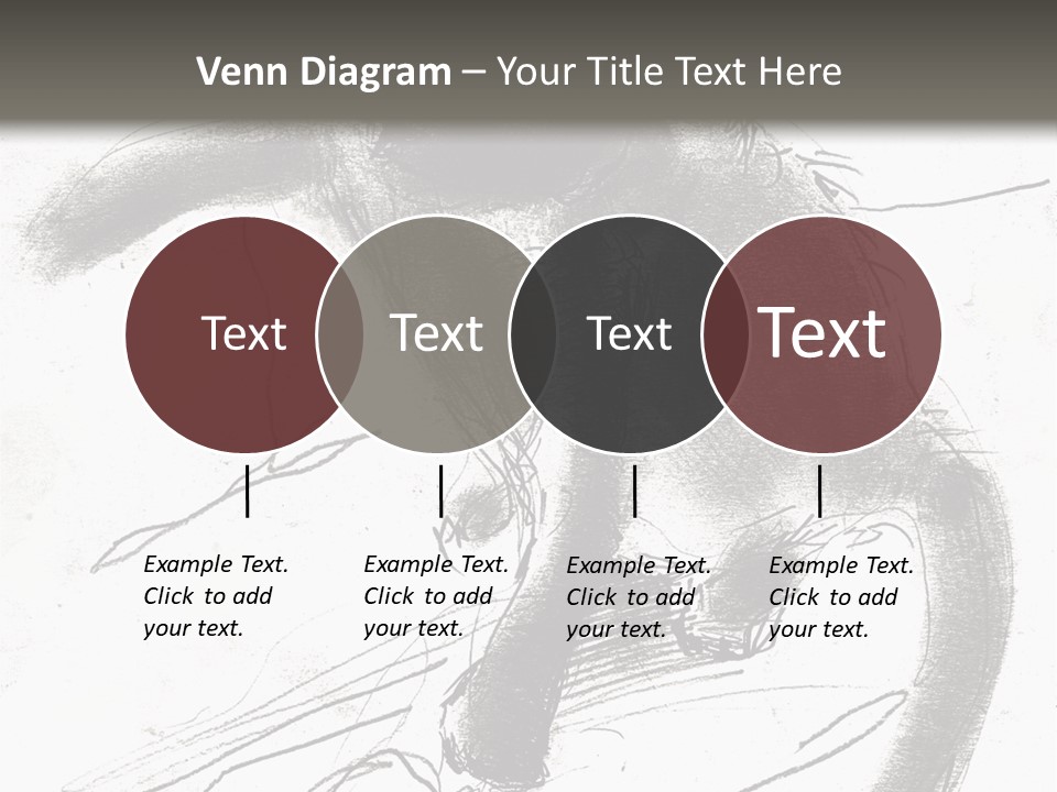 Silhouette Brush Ink PowerPoint Template