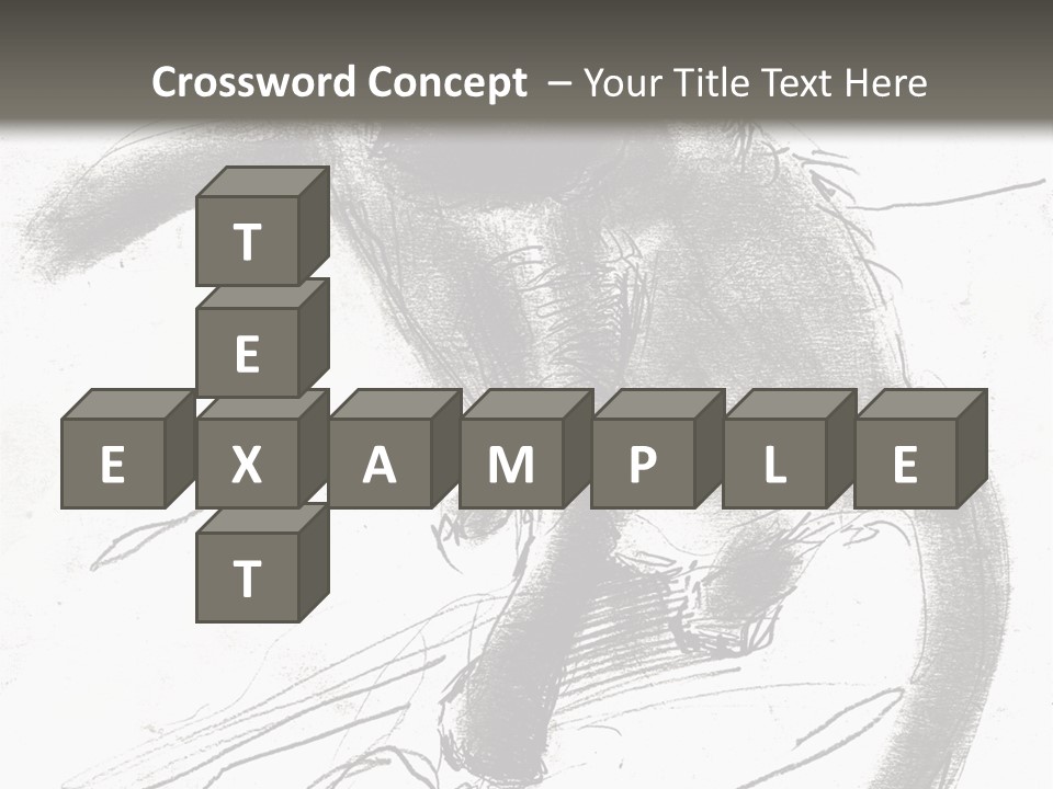 Silhouette Brush Ink PowerPoint Template