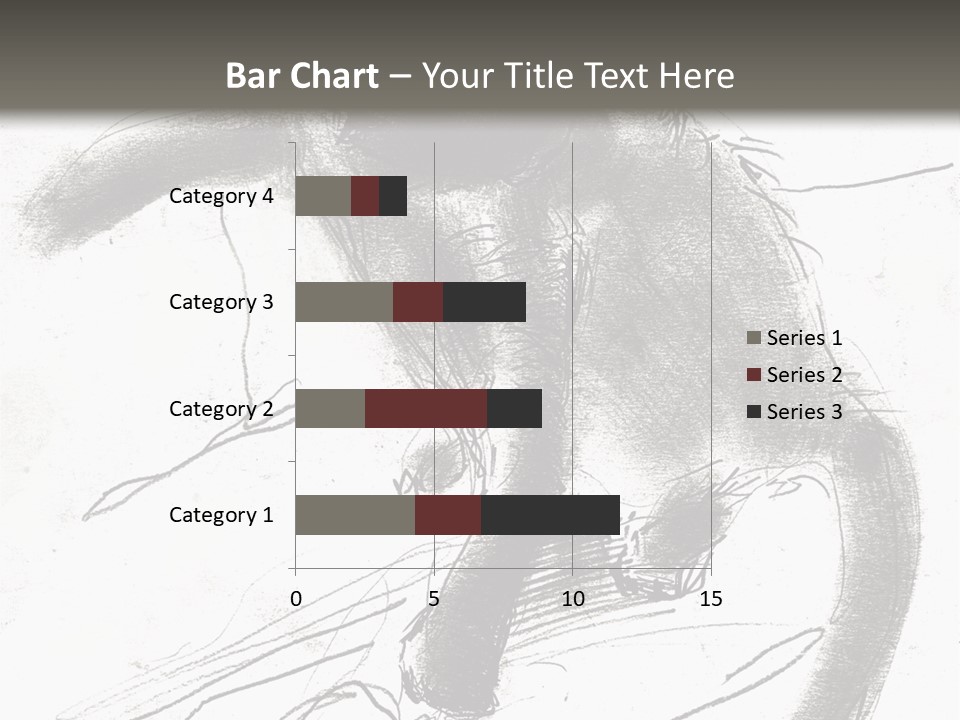 Silhouette Brush Ink PowerPoint Template