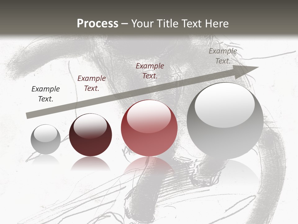 Silhouette Brush Ink PowerPoint Template