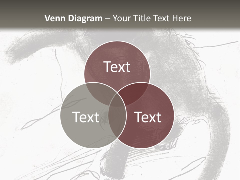 Silhouette Brush Ink PowerPoint Template