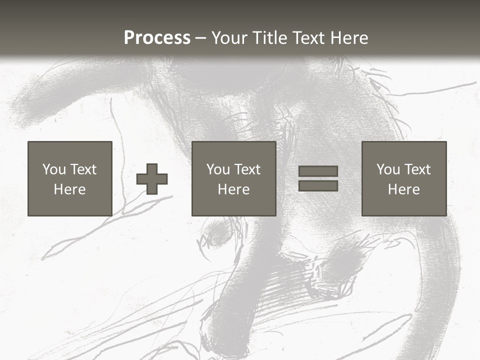 Silhouette Brush Ink PowerPoint Template