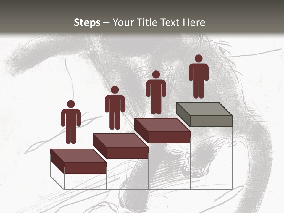 Silhouette Brush Ink PowerPoint Template