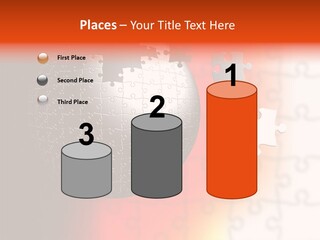 Design Abstract Puzzle PowerPoint Template