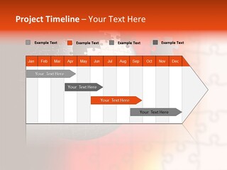 Design Abstract Puzzle PowerPoint Template