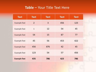 Design Abstract Puzzle PowerPoint Template