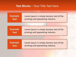 Design Abstract Puzzle PowerPoint Template