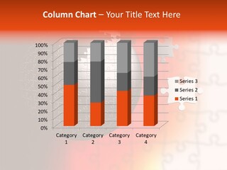 Design Abstract Puzzle PowerPoint Template