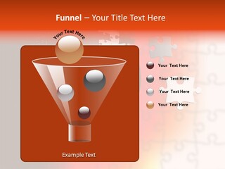 Design Abstract Puzzle PowerPoint Template
