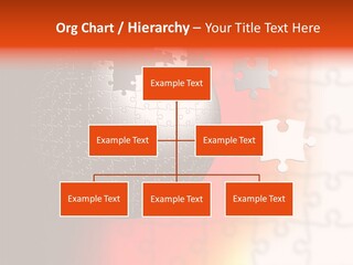 Design Abstract Puzzle PowerPoint Template