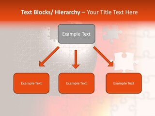 Design Abstract Puzzle PowerPoint Template