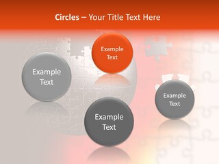 Design Abstract Puzzle PowerPoint Template