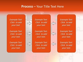 Design Abstract Puzzle PowerPoint Template