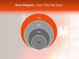 Design Abstract Puzzle PowerPoint Template
