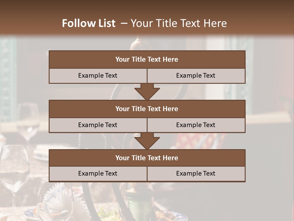 Interior Plate Tradition PowerPoint Template