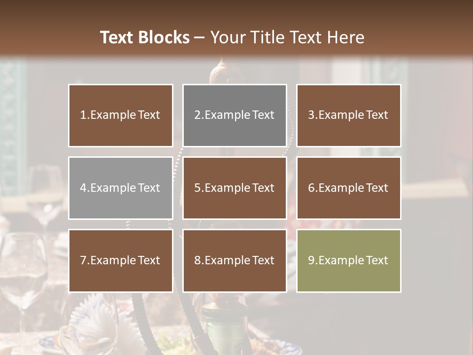 Interior Plate Tradition PowerPoint Template