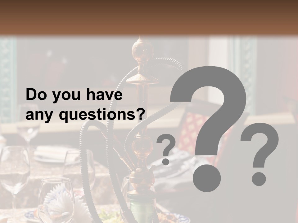 Interior Plate Tradition PowerPoint Template