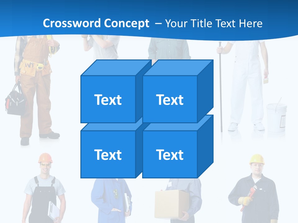 Manufacturing Isolated Install PowerPoint Template