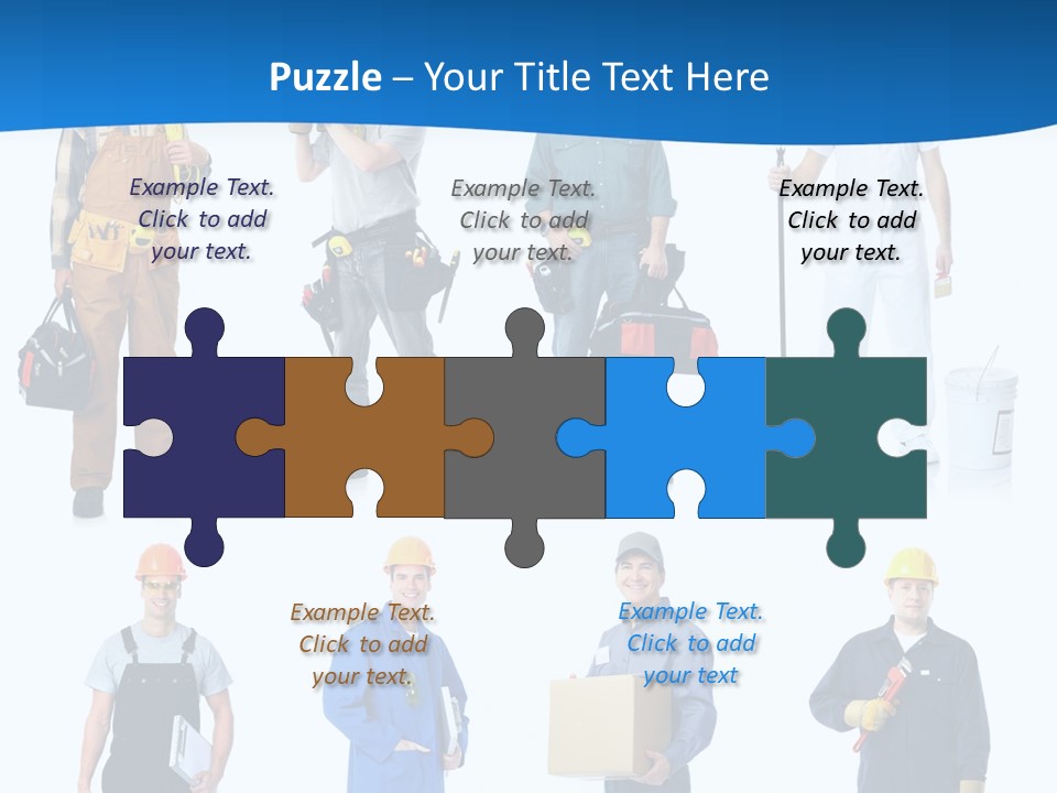 Manufacturing Isolated Install PowerPoint Template