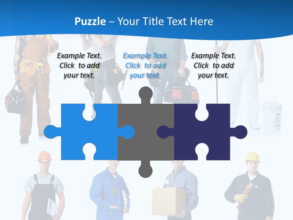 Manufacturing Isolated Install PowerPoint Template