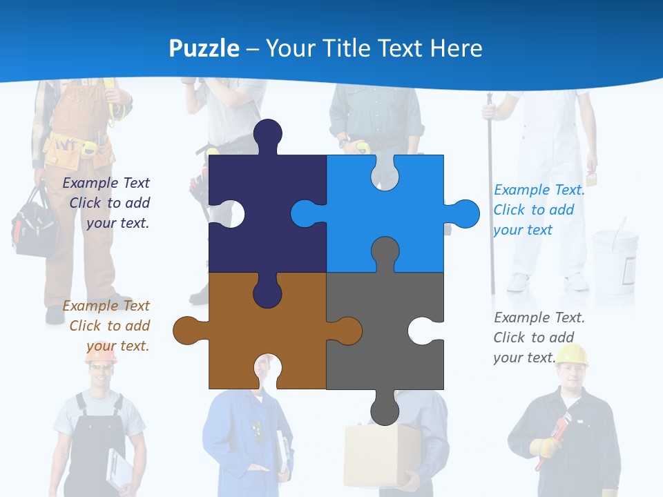 Manufacturing Isolated Install PowerPoint Template