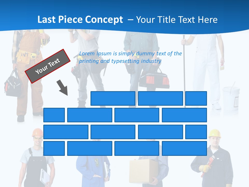 Manufacturing Isolated Install PowerPoint Template