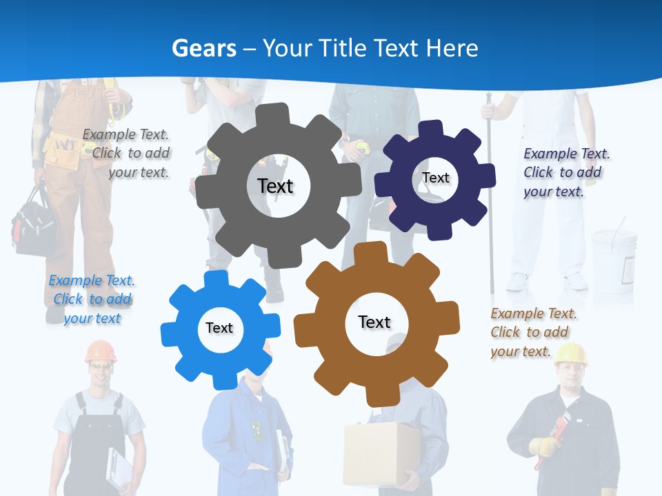 Manufacturing Isolated Install PowerPoint Template