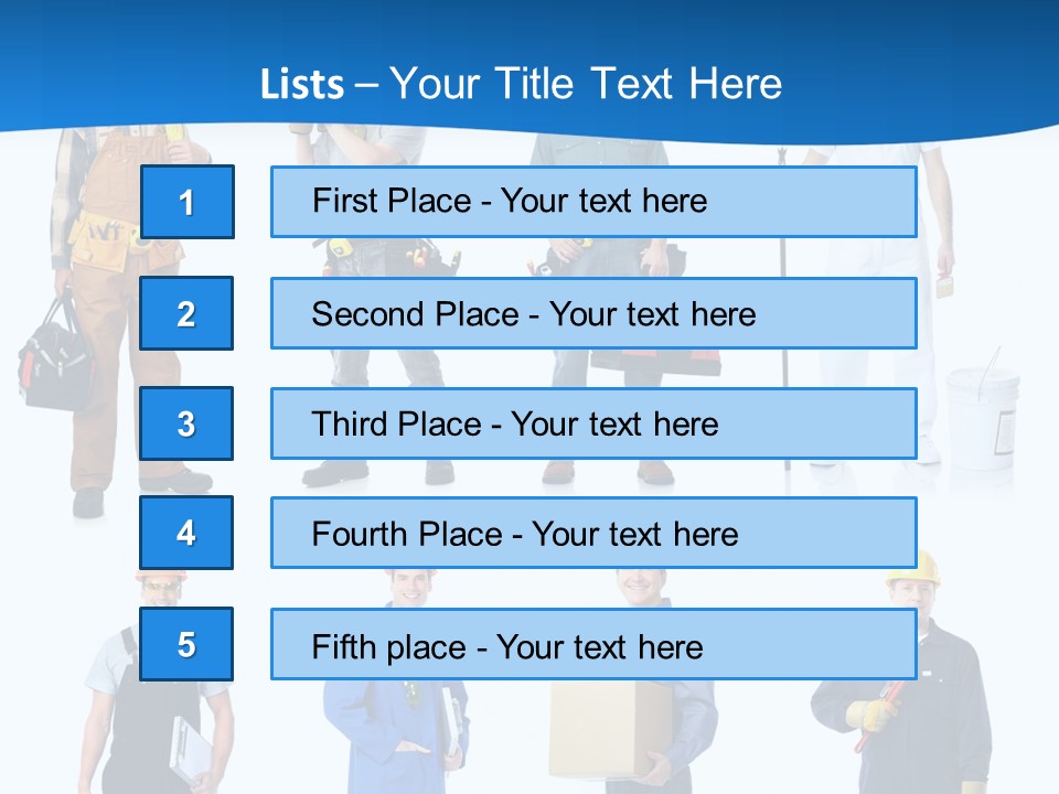 Manufacturing Isolated Install PowerPoint Template