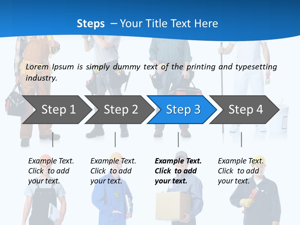 Manufacturing Isolated Install PowerPoint Template