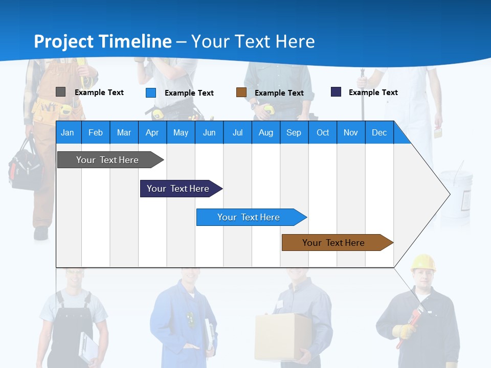 Manufacturing Isolated Install PowerPoint Template