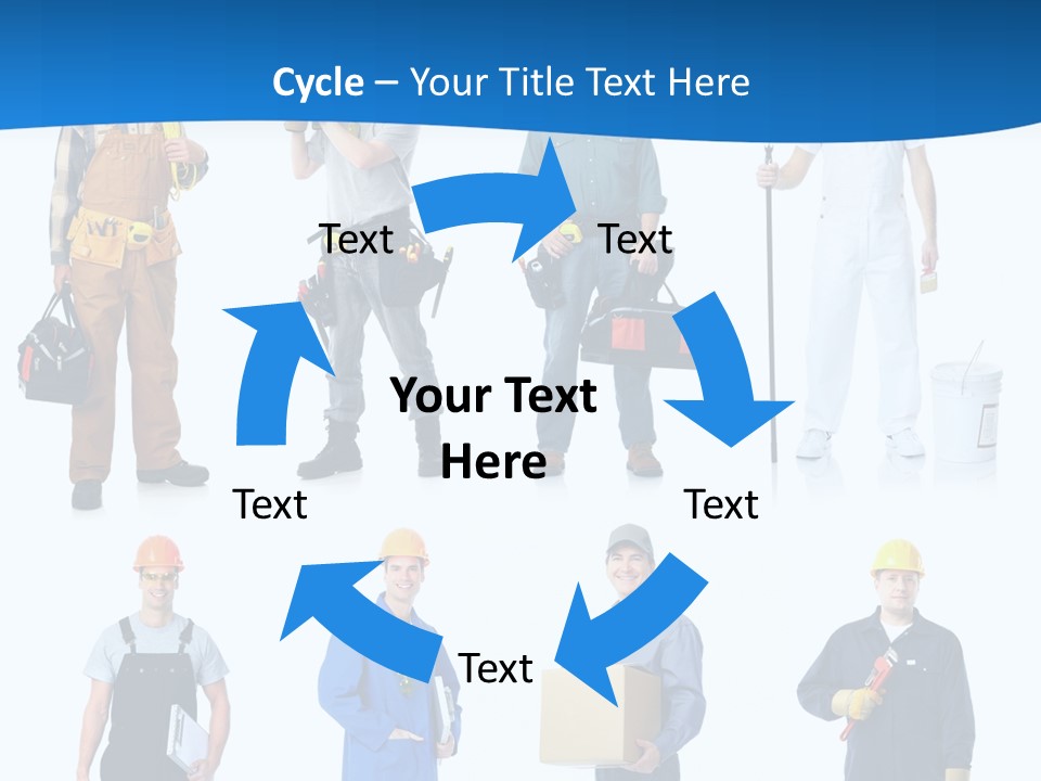 Manufacturing Isolated Install PowerPoint Template