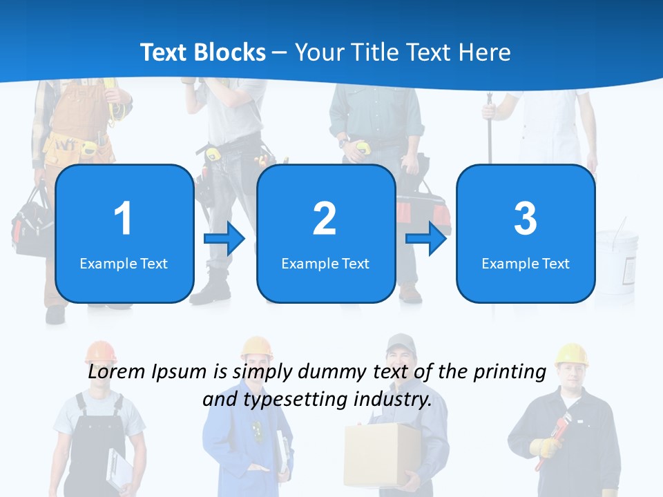 Manufacturing Isolated Install PowerPoint Template