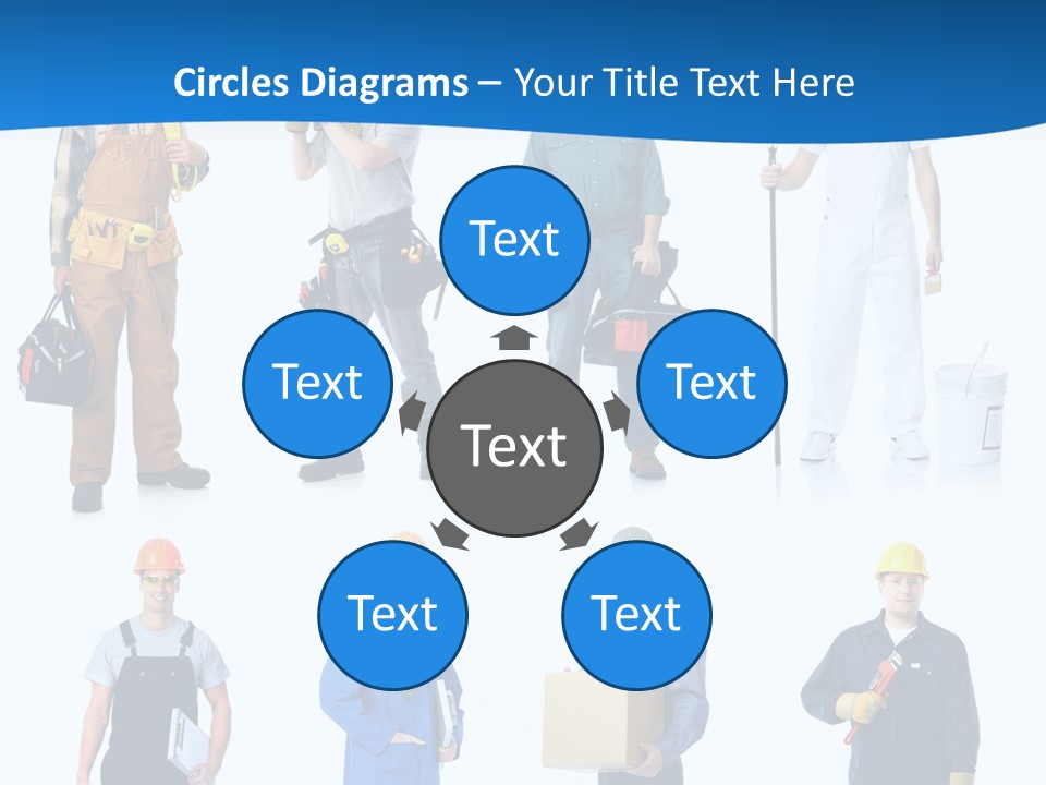Manufacturing Isolated Install PowerPoint Template