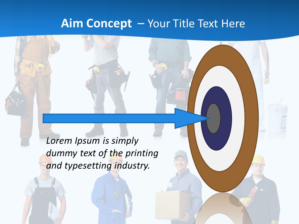 Manufacturing Isolated Install PowerPoint Template