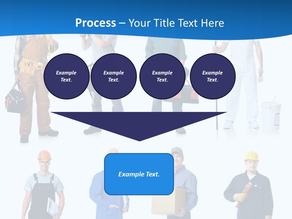 Manufacturing Isolated Install PowerPoint Template