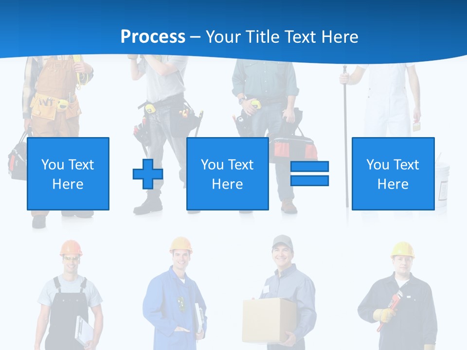 Manufacturing Isolated Install PowerPoint Template