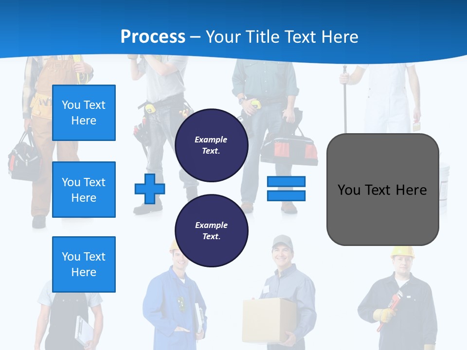 Manufacturing Isolated Install PowerPoint Template