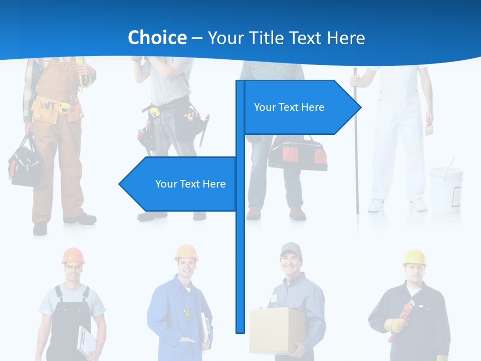 Manufacturing Isolated Install PowerPoint Template