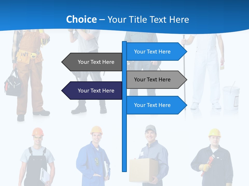 Manufacturing Isolated Install PowerPoint Template