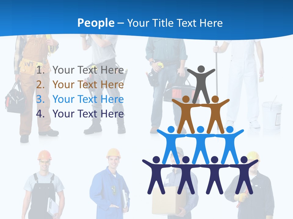 Manufacturing Isolated Install PowerPoint Template