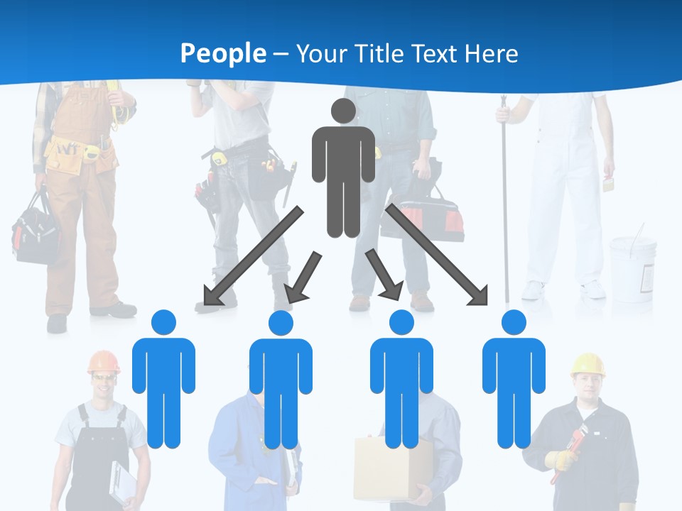 Manufacturing Isolated Install PowerPoint Template