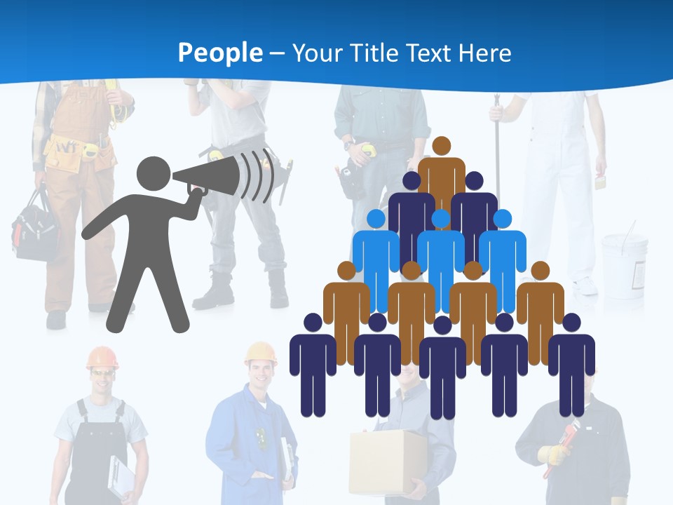 Manufacturing Isolated Install PowerPoint Template