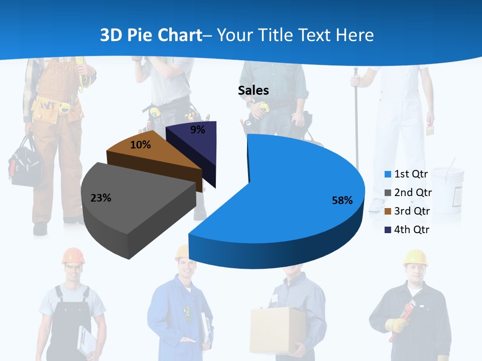 Manufacturing Isolated Install PowerPoint Template